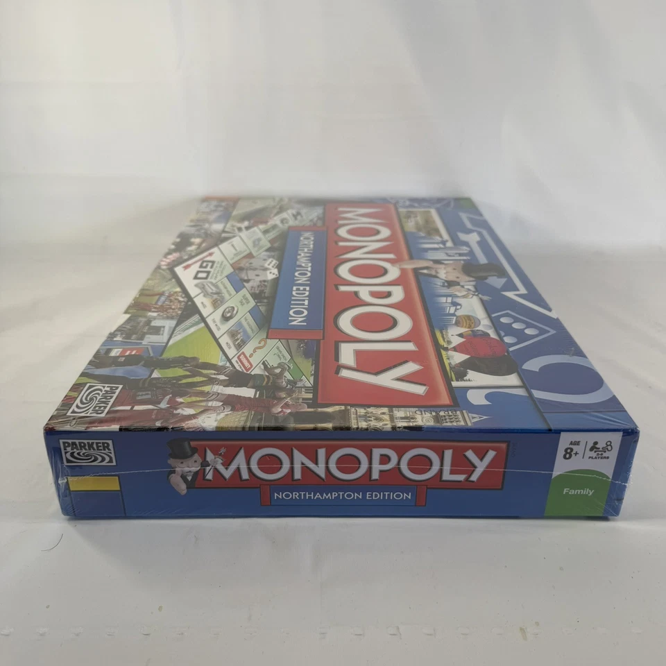 Monopoly Northampton Board Game NEW SEALED Complete - Image 3 of 4