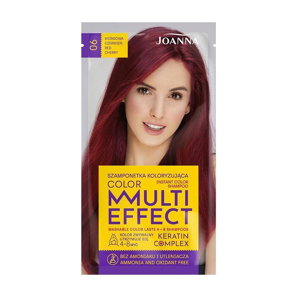 JOANNA MULTI COLOR Temporary hair DYE / 006 / coloring Cherry red 1 pc