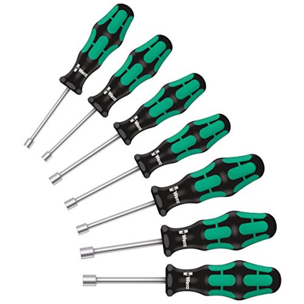 (TG. Size) Wera 05029510001 395 Ho/7 SM-Set di cacciaviti a Bussola, 7 Pezzi, Co