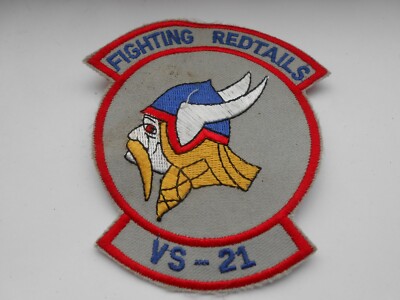 Kampfrotschwänze VS 21 RAF/USAF Staffel Stoff Patch   