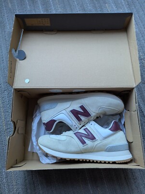 new balance 574 women WL574RCF Moonbeam Burgundy