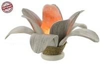 Lamp Of Salt Icreata IN With Leaf Of Coconut to 'Daisy' White Pickled