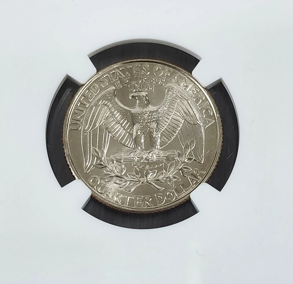 1996 D USA QUARTER NGC CERTIFIED MS-66 MINT LUSTER QUALITY - Image 3 of 3