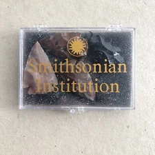 Smithsonian Institution REPLICA ARROWHEADS Set of 4 Jasper Obsidian