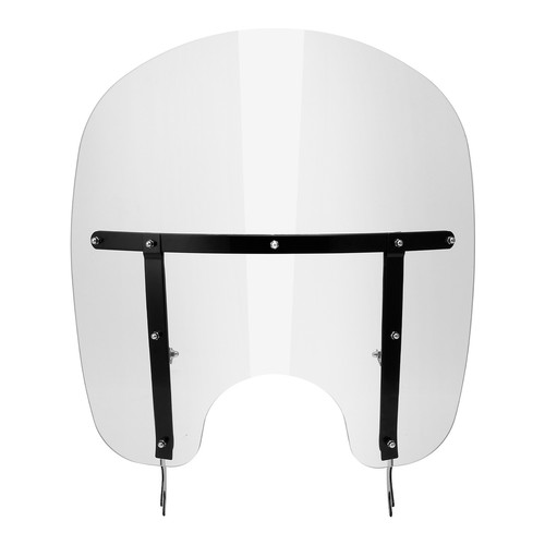 Clear Windscreen Windshield Fit For Harley Softail Slim FLS FLST FLSTF 2000-2017 - Picture 2 of 11