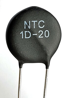 NTC 1D-20 MF72 1D20 Einschaltstrombegrenzer Leistungsthermistor 1 Ohm 10Amp-ref:aA17