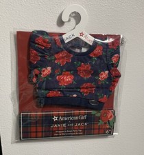 American Girl Janie and Jack Wrapped in Roses Party Top for Dolls