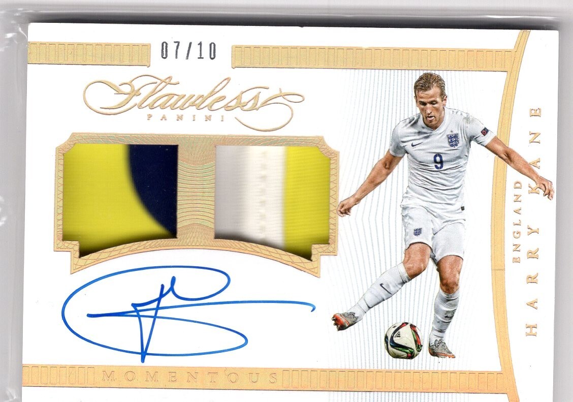 PANINI FLAWLESS SOCCERハリー・ケイン オンカード25枚限定 PANINI FLAWLESS SOCCERハリー・ケイン オンカード25枚限定