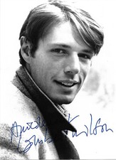 Lambert Wilson autograph signed 18x24 cm picture B/W