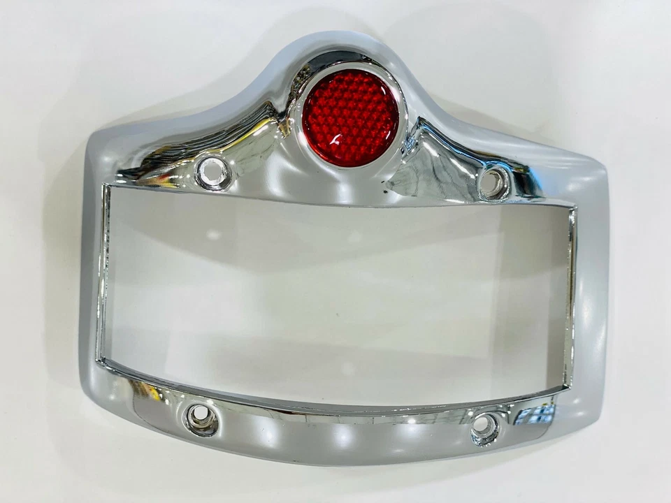 PAR DE MOLDURAS CROMADAS CARCASA BISEL LUZ TRASERA. Se adapta a PLYMOUTH 1950 1951 1952 Foto 2 de 4