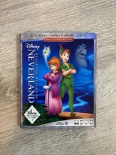 Peter Pan Return to Neverland - Blu-ray /DVD / Digital - w/Slipcover -BRAND NEW