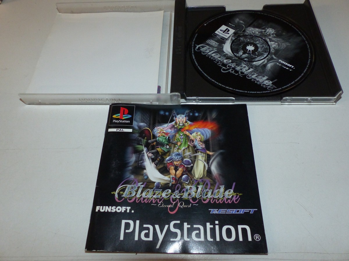 PlayStation 1 PSX PS1 Blaze & Blade - The Eternal Quest | eBay