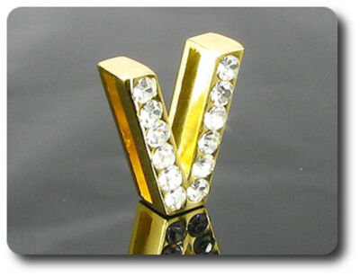 Pendentif Zigzag En Diamant CZ 15 Mm | Plaqué Or 18K 5 Microns | Dolly-Bijoux
