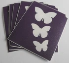 j308 GLITTERTATTOO 10 x stencil little butterflies glitter tattoo must have L@@K