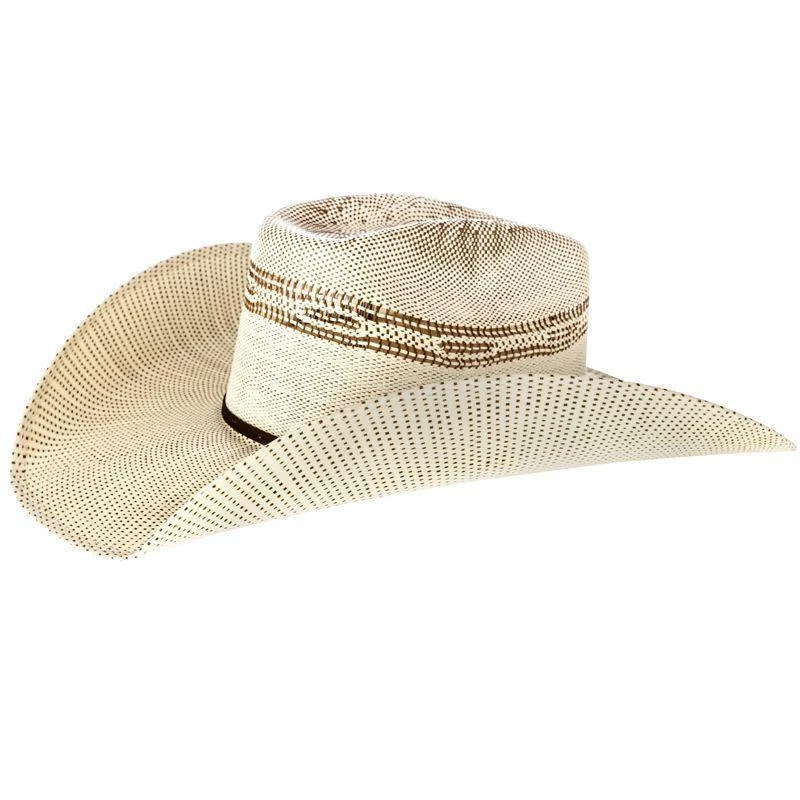 Twister Unisex Brown Bangora Straw Hat T71621