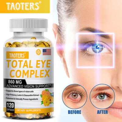 Lutein & Vitamin C - Vision Care, Eye Health Antioxidant advanced vision support