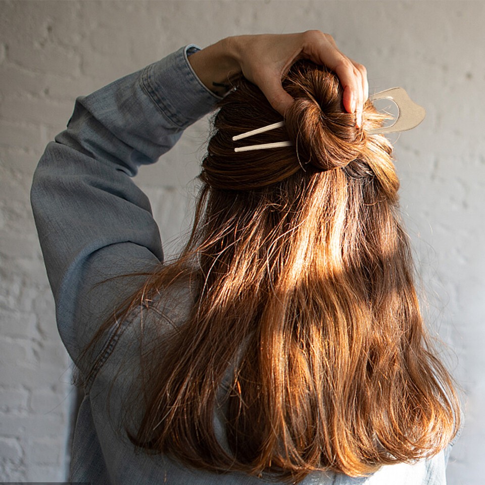 2 Pcs U Shaped Hair Fork Japanese Pin U Hairpins Barrettes Miss eBay