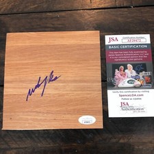 Alexey Shved Signed Minnesota Timberwolves/New York Knicks Floor Piece W JSA COA