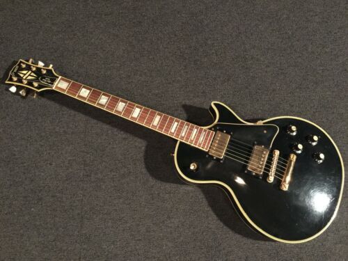 Electric Guitar USED Greco APW-500 black solid right 6 Electric Guitar USED Greco APW-500 black solid right 6