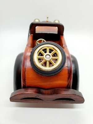 Vintage Wooden Car Handmade 9