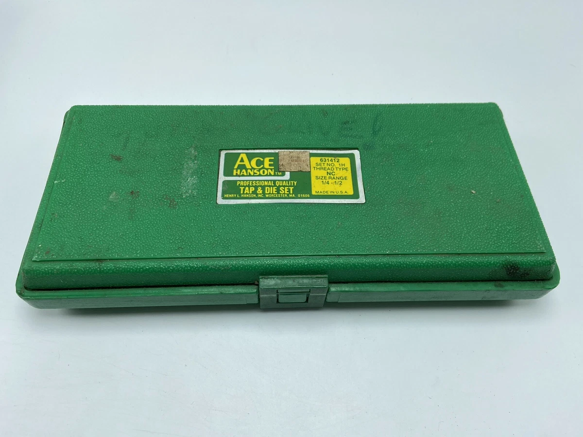 Ace hanson tap cheap and die set
