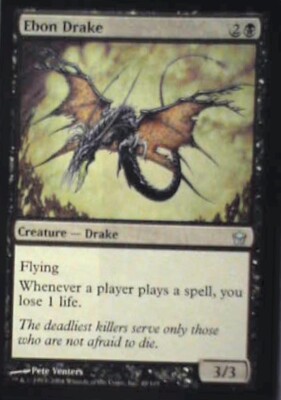 Ebon Drake - Fifth Dawn: #48, Magic: The Gathering Nm R123
