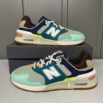New Balance 997 Sport Teal Brown Size 