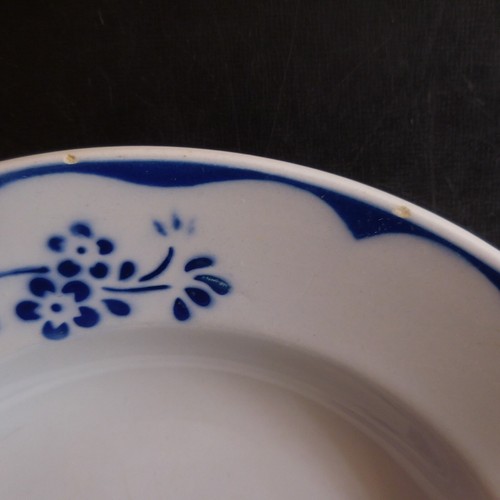 Assiette creuse porcelaine opaque KG Lunéville Lille art nouveau France N3790 - Imagen 4 de 12