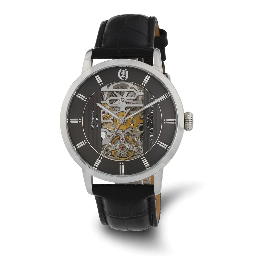 Charles hubert skeleton hot sale watch