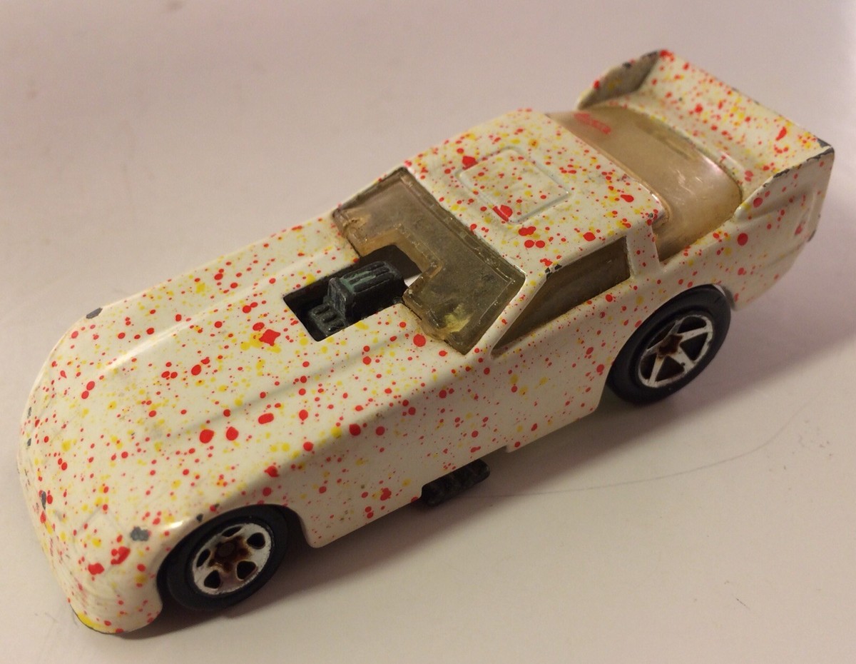 Hot Wheels 1977 Speckled Polka Dot Pontiac Drag Race Funny Car