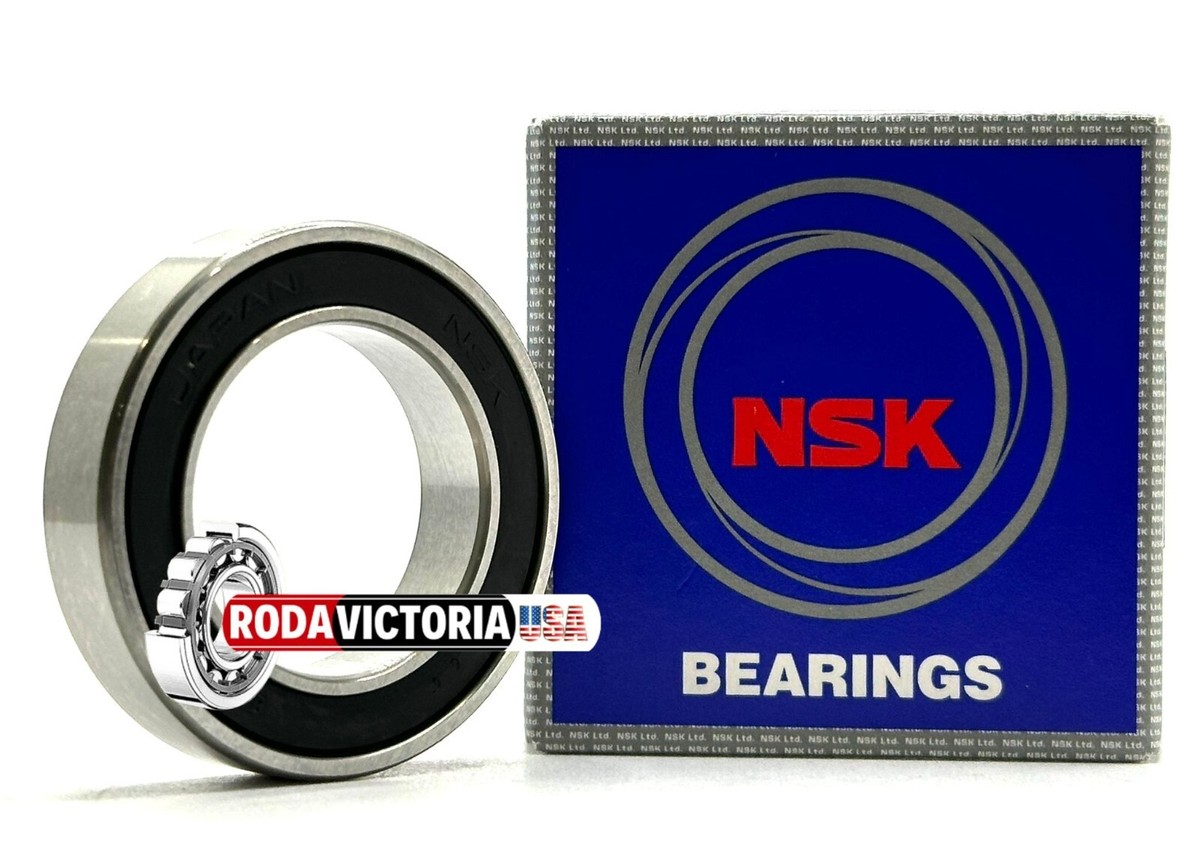 NSK JAPAN 6804 VV DEEP GROOVE BALL BEARING, RUBBER SEALED