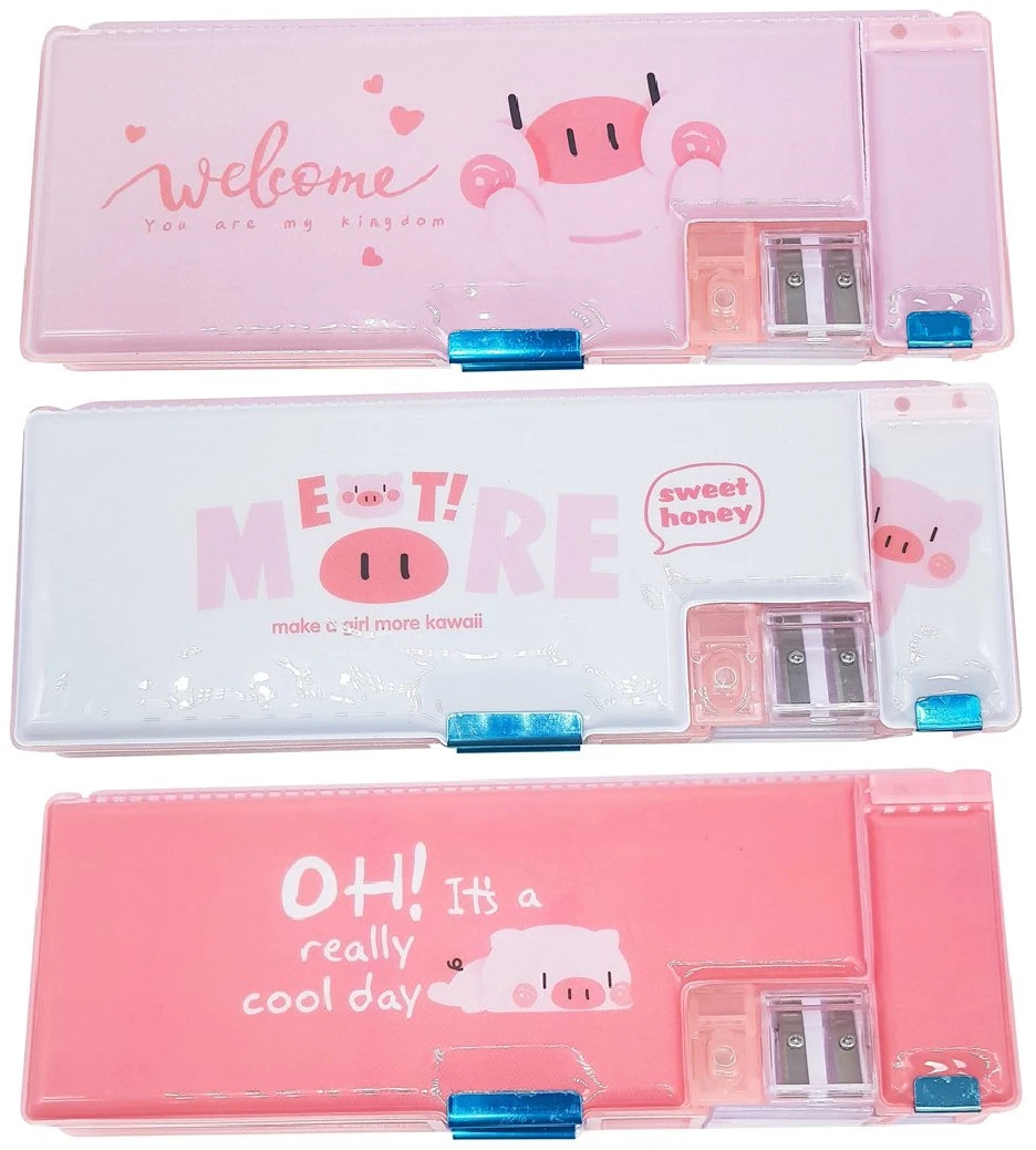 Pencil cases with lots of sections top