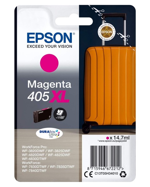 Epson 405XL Tintenpatrone - Magenta (C13T05H34010)-image