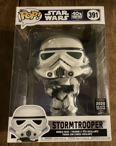 Star Wars Funko Pop 391-Stormtrooper, 10", Target Exclusive, NEW (1016)
