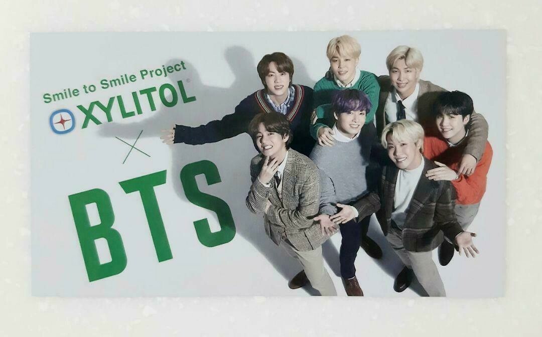 BTS LOTTE XYLITOL Collaboration Official Limited Photocards