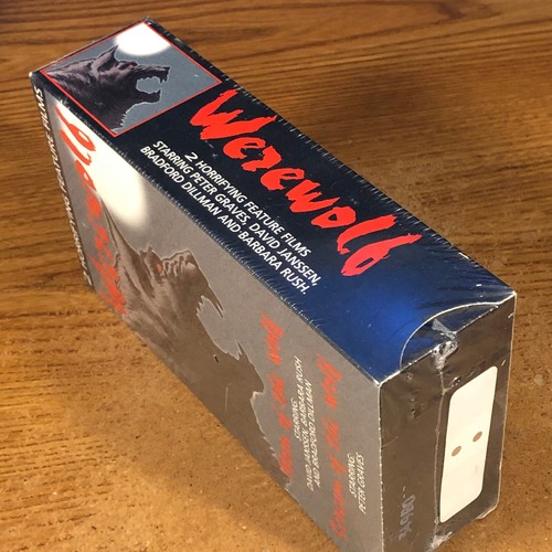 Werewolf Moon / Scream Of The Wolf VHS VCR Tape Sealed Horror 2- Pack - Picture 5 of 7