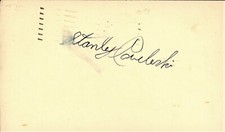 STANLEY COVELESKI  Autograph
