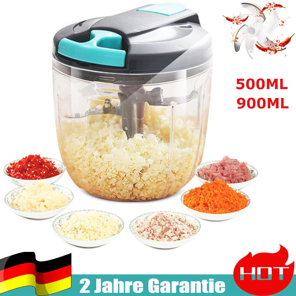 Mini Pürierstab Knoblauchhacker Obst Zwiebelschneider Zerkleinerer Stabmixer