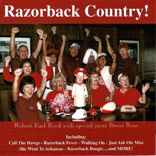 Robert Earl Reed with special guest Brent Rose Razorback Country (CD)