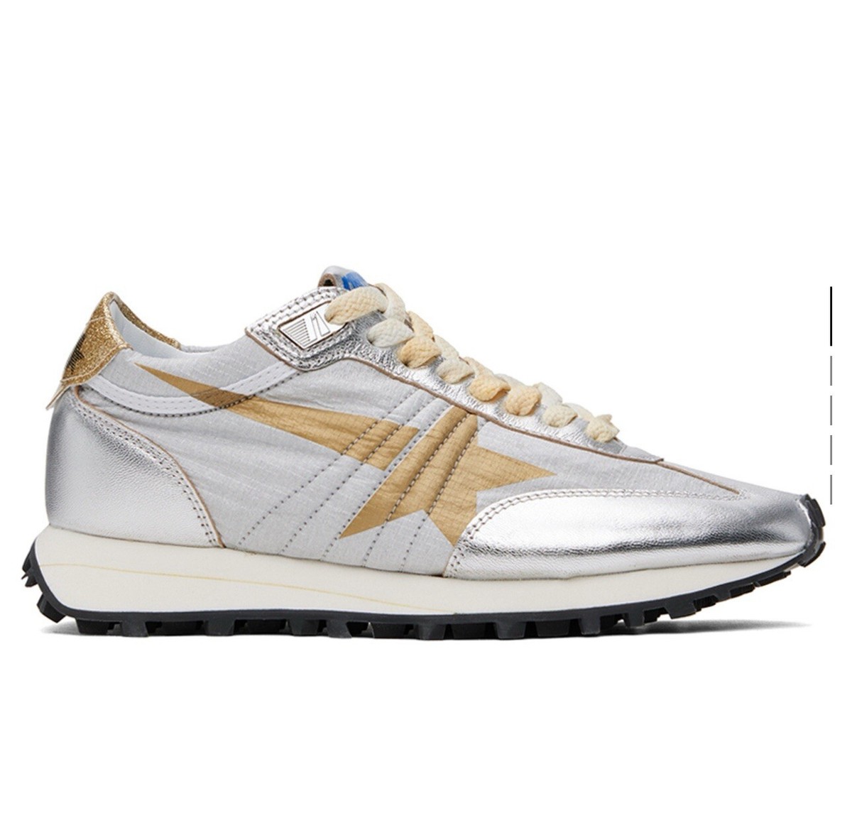Golden goose marathon Sneakers Silver Gold EU 41 US 11 NIB