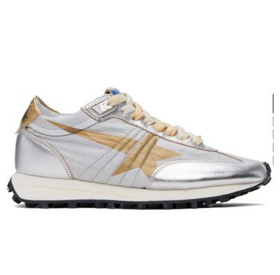 Golden goose marathon Sneakers Silver Gold EU 40 US 10 NIB