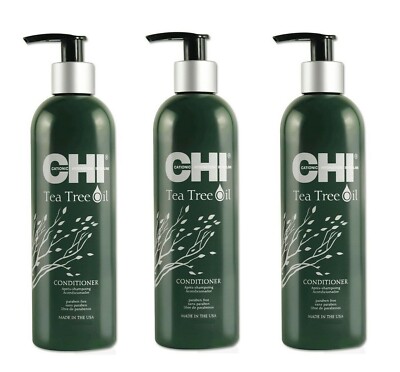 CHI Tea Tree Oil Conditioner, 11.5oz (Pack of 3)