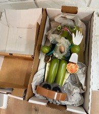 New Steinbach Alligator German Wooden Smoker Peter Pan Crocodile 11” W/Box S951