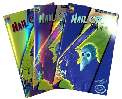 Uranium Age HAIL CROW: KING OF HELL (2022) #1 Horror Friday 13th Variant Set NM