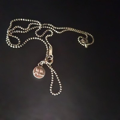 Courreges Necklace Vintage No Decoration Chain Jewelry