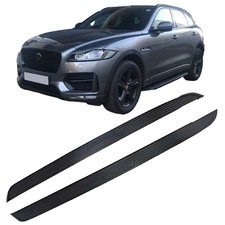 Trittbretter Seitenbrett Set für Jaguar F-Pace X761 ab 2016 Schwarz