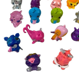Hatchimals lot of 24 Colleggtibles Collectible Figures Small Tiny Animals Pets