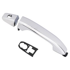 APPERFiT Exterior Door Handle w/Gasket Chrome for Front Driver Side FL 