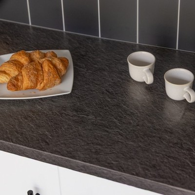 d-c-fix Vinylfolie schwarz schiefer matt 67,5 cm x 2 m selbstklebend