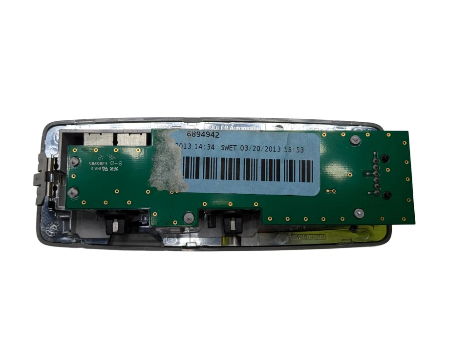 Conjunto de luces domo interiores techo superior trasero BMW X3 10-14 OEM gris Foto 4 de 4